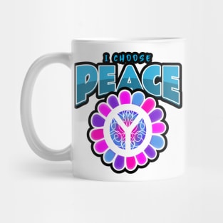 I CHOOSE Peace Activist Mug